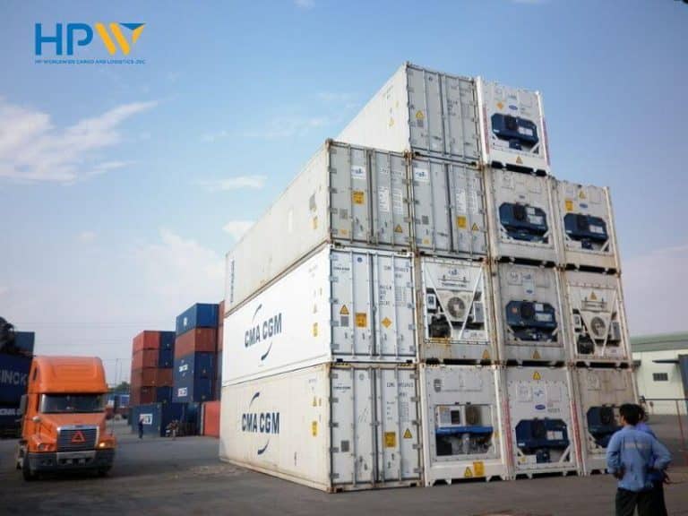 Các loại container và kích thước tiêu chuẩn của từng loại